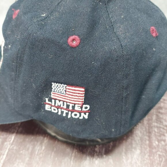 VTG 2003 Olympia Fields  Golf Hat Blue US Open Hat Cap Strap Back Limited Edit - Picture 6 of 13